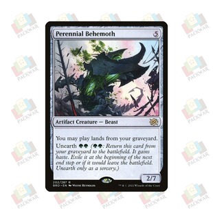 牌客窝 万智牌 经年贝西摩斯 Perennial Behemoth 金 神器 闪