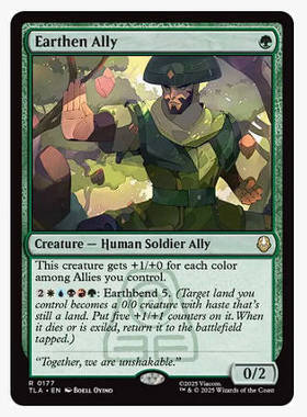 牌客窝 万智牌 运土伙伴 Earthen Ally 金 绿色