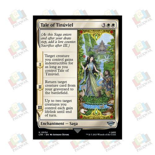 牌客窝 万智牌 缇努维尔的故事 Tale of Tinúviel 银 白 闪