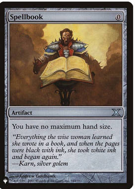 牌客窝 万智牌 法术书 Spellbook 银 无色