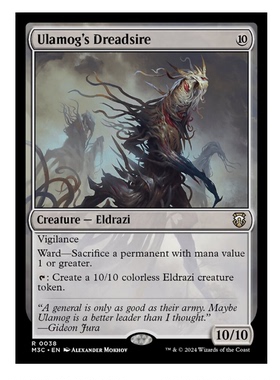 牌客窝 万智牌 钨拉莫惧霸体 Ulamog's Dreadsire 金 无色