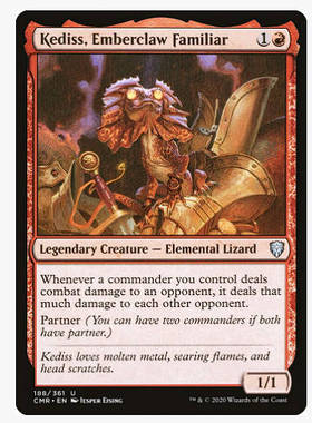 牌客窝 万智牌 烬爪佣兽柯迪斯 Kediss, Emberclaw Familiar 闪
