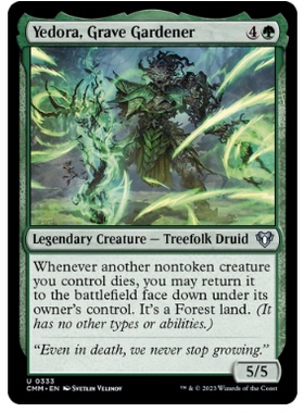 牌客窝  护墓灵叶朵拉 Yedora, Grave Gardener  金/银 绿