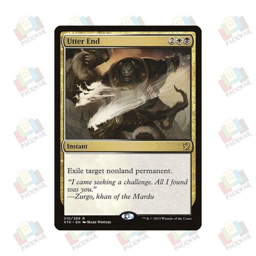 牌客窝 万智牌 彻底终结 Utter End 金 多色 闪