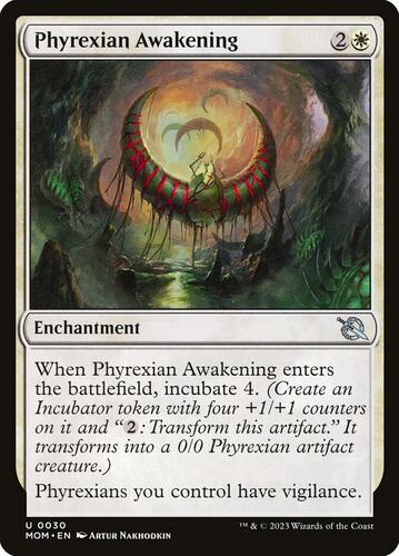 牌客窝 万智牌 非瑞克西亚人觉醒 Phyrexian Awakening 银 白