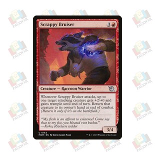 牌客窝 万智牌 好战恶棍 Scrappy Bruiser 银 红 闪