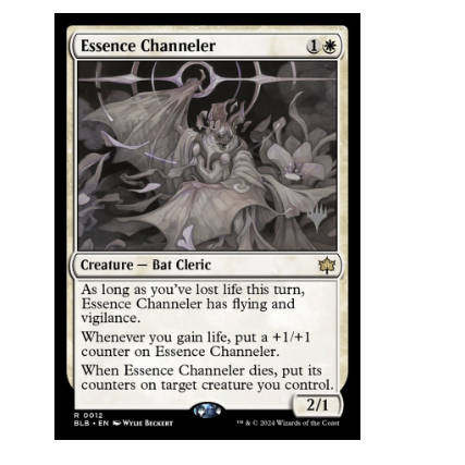 牌客窝 万智牌 菁华通联师 Essence Channeler  金  白色