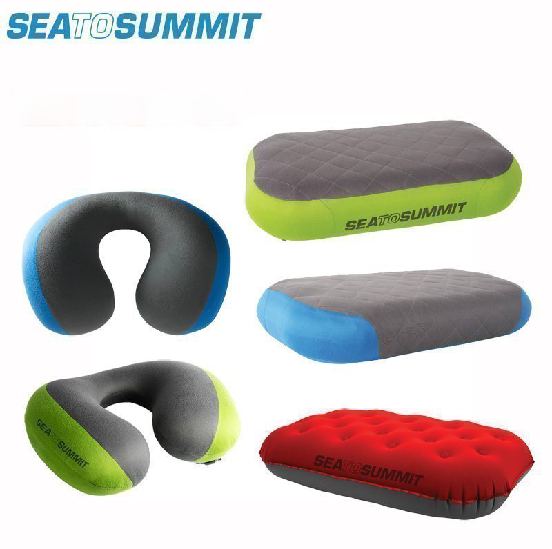 正品 sea to summit 超轻户外旅行睡枕超轻便携充气枕头飞机U型枕