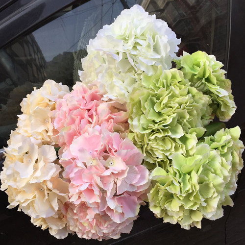 婚庆仿真花绢花假花墙配材绣球花