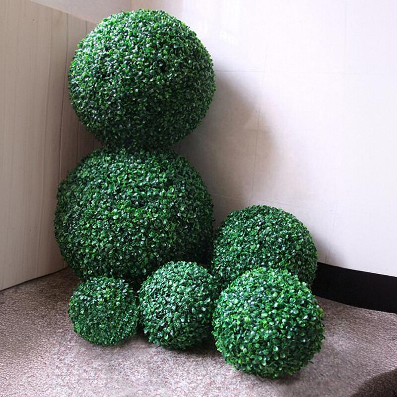 仿真米兰草球塑料植物球吊顶装饰