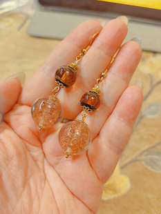 【BW中古】意大利穆拉诺琉璃耳勾,品相全新就一对儿特价99出了