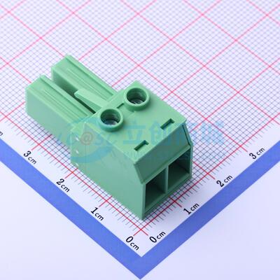 插拔式接线端子 JL5EDGKH-76202G01 P=7.62mm 插头 1x2P 原装正品