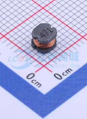 功率电感 CD43-471M 470UH SMD,4.5x4mm 470uH ±20% 210mA