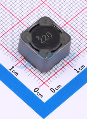 功率电感 SRF1280-220M SMD-4P,12.5x12.5mm 22uH ±20% 4A