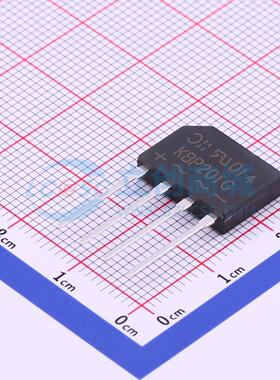 整流桥 KBP201G KBP 100V 2A DIODES(美台) 原装 电子元器件配单