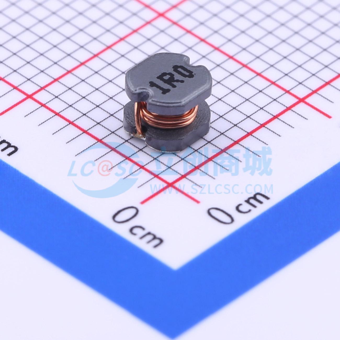 功率电感 MSA43-1R0M SMD 1uH ±20% 6A 原装 电子元器件配单