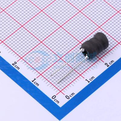 色环电感 SPK0608-100MB 插件,D7xL11mm 10uH ±20% 2A