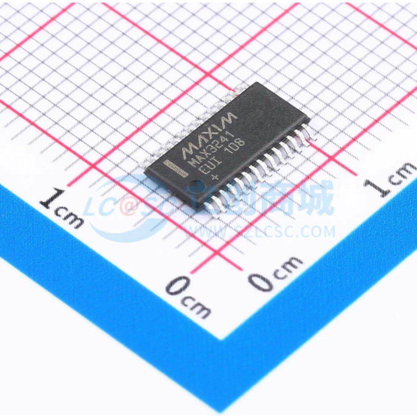 RS232芯片 MAX3241EUI+ TSSOP-28 收发器
