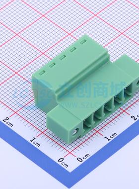 插拔式接线端子 KF2EDGRKM-3.81-5P P=3.81mm 插头 1x5P 原装正品