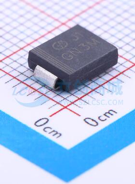 通用二极管 GN3M SMC(DO-214AB) 1kV 3A GOOD-ARK(固锝) 原装正品