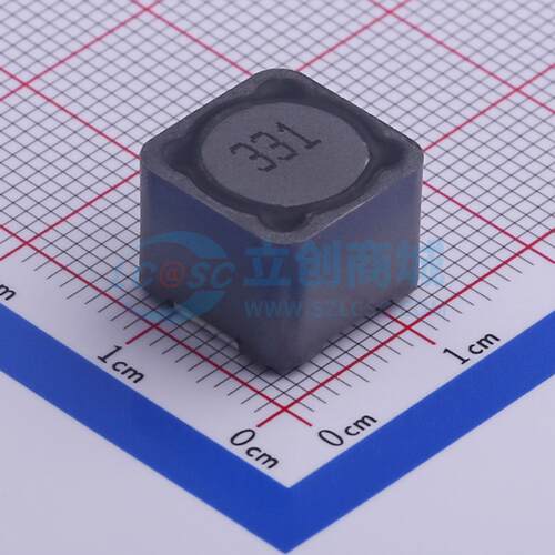 功率电感 GCRH129-331MC SMD,12x12mm 330uH ±20% 1.2A 原装