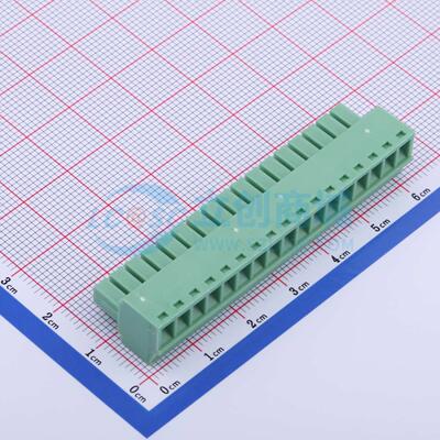 插拔式接线端子 DB2EK-3.5-17P-GN-S P=3.5mm 插头 1x17P 原装