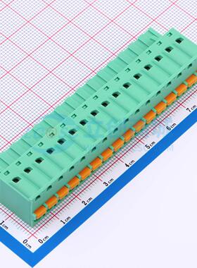 插拔式接线端子 MX2EDGKD-5.08-16P-GN01-Cu-A  5.08mm 1x16P