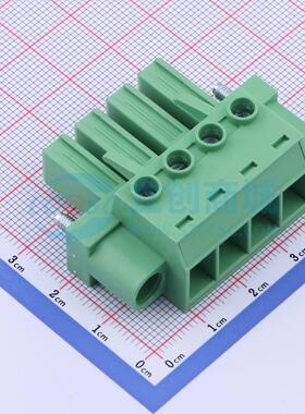 螺钉式接线端子 JL5EDGKHM-76204G01 P=7.62mm 1x4P 电子元器件