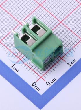 螺钉式接线端子 DB302-5.0-2P-GN-S P=5mm 原装 电子元器件配单