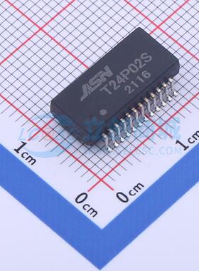 网口变压器 T24P02S SMD-24P,15.1x7.1mm 单口 电子元器件配单
