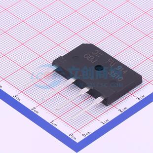 整流桥 GBJ3510-F GBJ 1kV 3.6A DIODES(美台) 电子元器件配单