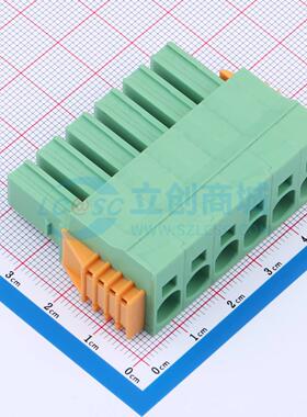 插拔式接线端子 KF2EDGAKG-7.62-6P P=7.62mm 电子元器件配单