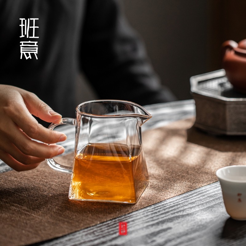 班意 公道杯 公杯 分茶器 分茶匀杯 茶海 纯手工高硼硅耐热玻璃,餐饮具,公道杯,淘宝优惠券,粉丝福利购,淘宝优惠卷