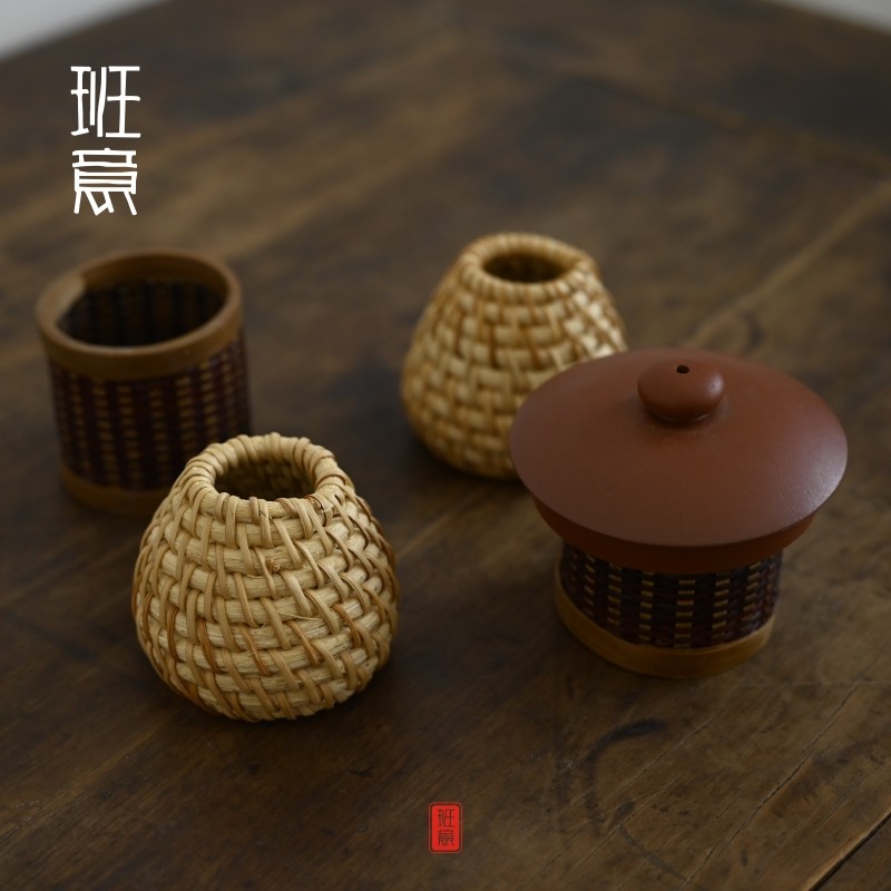 班意 手工藤织茶壶盖置茶道越南秋藤盖碗盖托功夫茶具零配件,餐饮具,茶道/零配,淘宝优惠券,粉丝福利购,淘宝优惠卷