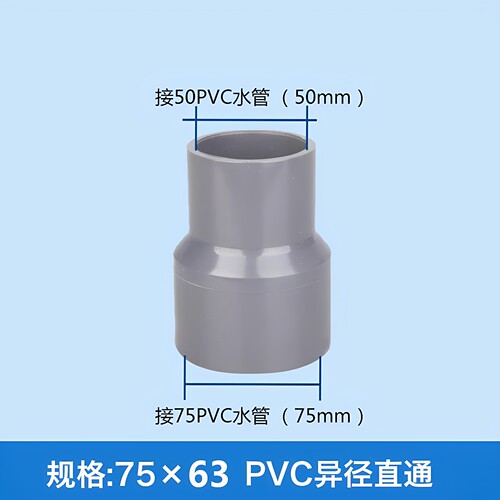 直接pvc配件水管加厚球阀管件