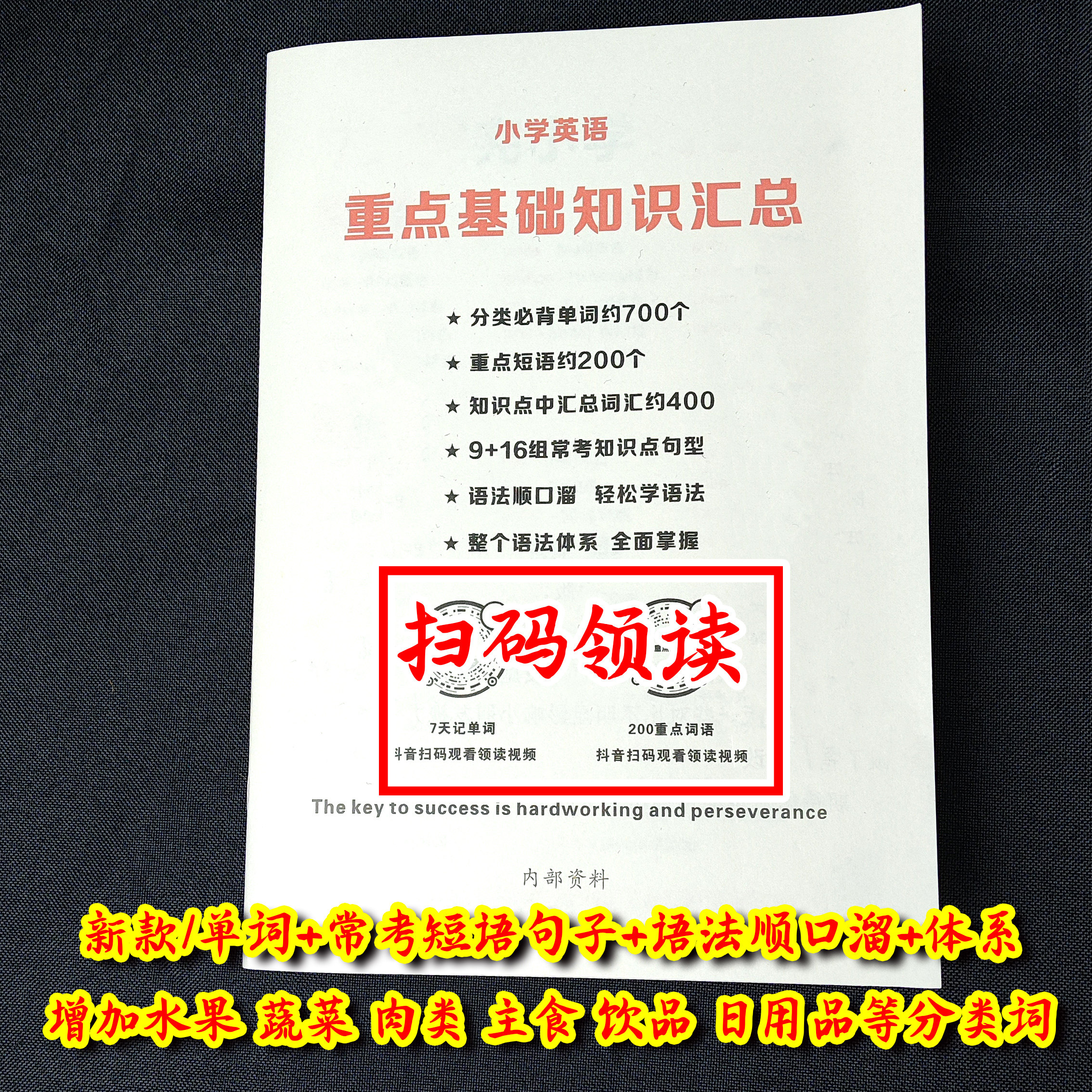 2025年小学英语小升初语法词汇本