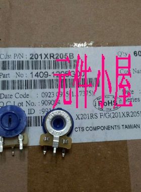 CTS电位器 X201RS F/G 201XR205B 2M 2000000欧，2000K