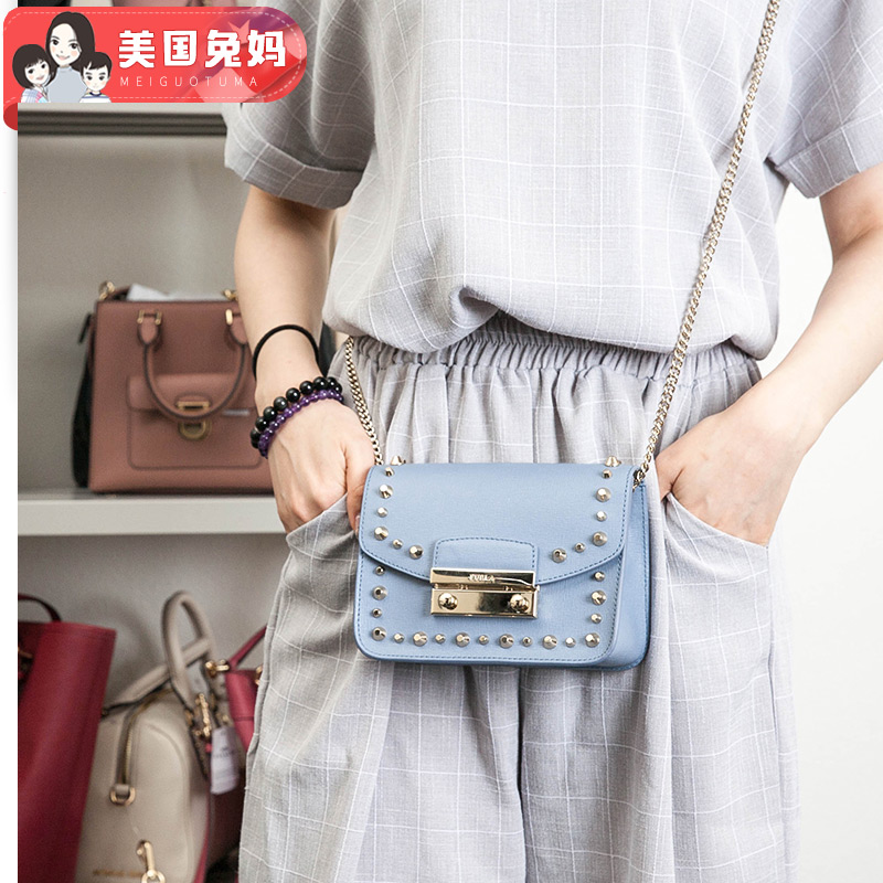 ÃÀ¹úÍÃÂè Furla/ܽÀJuliaпîö¤Ð¡·½°üµ¥¼çб¿æÁ´Ìõ°üÕæÆ¤Å®°ü