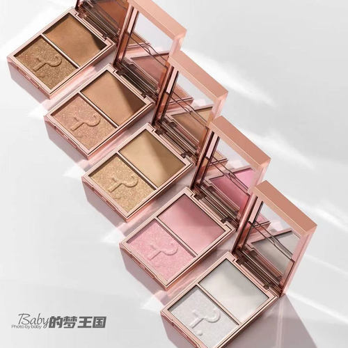 美国PATRICK TA 24年新品双色高光盘爆闪高光粉霜My Love/Baby