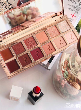 美国 Patrick ta新品new rose pallet 浆果盘大地哑光12色眼影盘