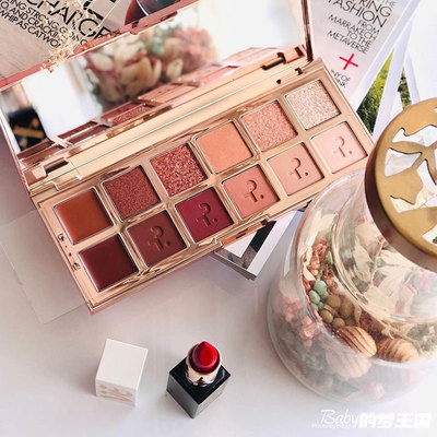 美国 Patrick ta新品new rose pallet 浆果盘大地哑光12色眼影盘