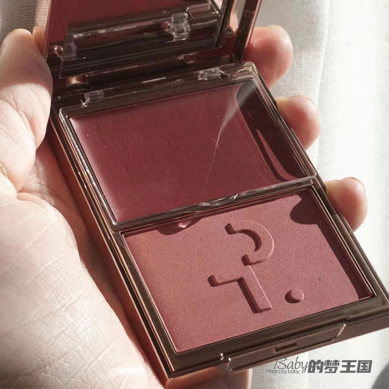 美国 Patrick Ta Monochrome Moment 新品双色腮红粉饼膏干湿两用