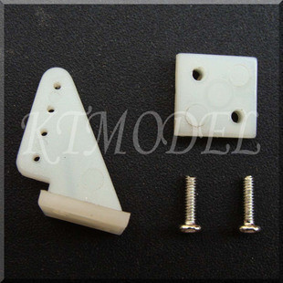 三角四孔舵角 带螺丝 航模配件 固定翼遥控飞机航空模型