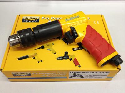 【台湾速力马Sulima】AT-4422 1/2 气钻 气动钻 攻牙机 攻丝机