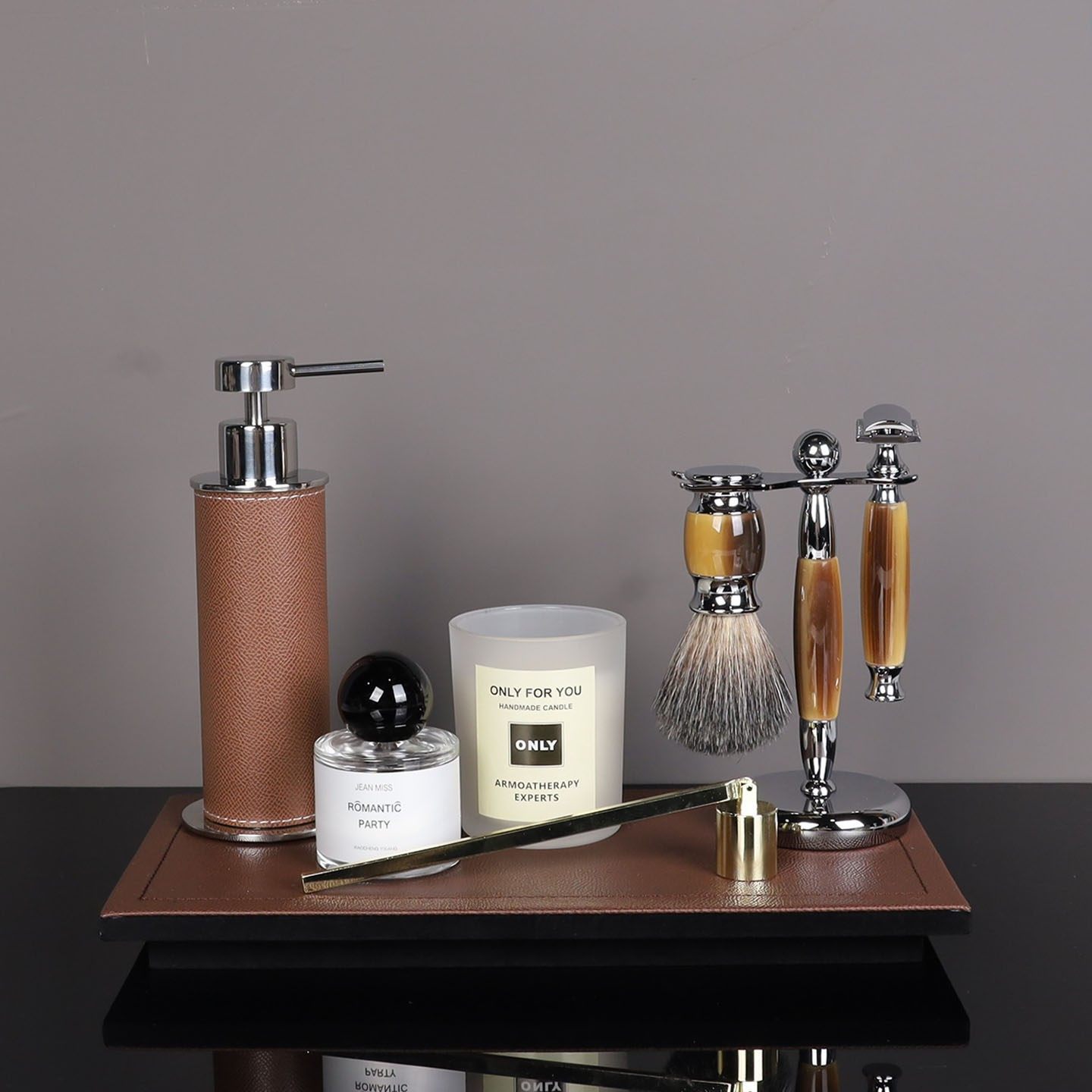 样板房装饰品轻奢风售楼部处卫浴展厅洗手台乳液瓶香薰卫生间摆件,家居饰品,装饰摆件,淘宝优惠券,粉丝福利购,淘宝优惠卷