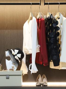 衣帽间摆件现代衣服鞋子装饰品