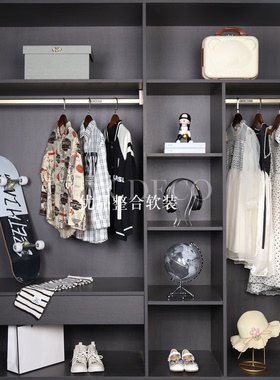 儿童房摆件轻奢风服饰公仔装饰品