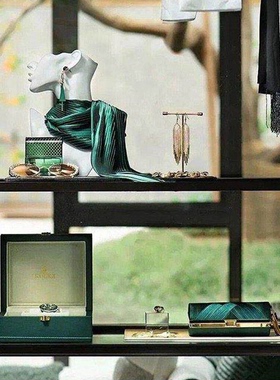 衣帽间装饰品轻奢首饰托盘摆件