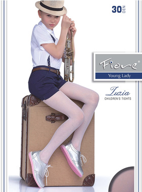 早春狂欢3折 FIORE Zuzia 30 优雅女童时尚连裤袜