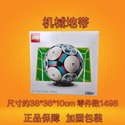 LEGO乐高43019国际足联世界杯足球积木儿童益智拼装积木玩具礼物